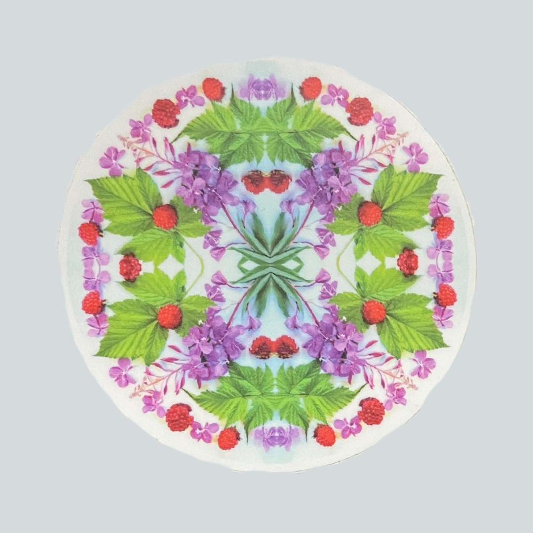 SS-O Round Sticker