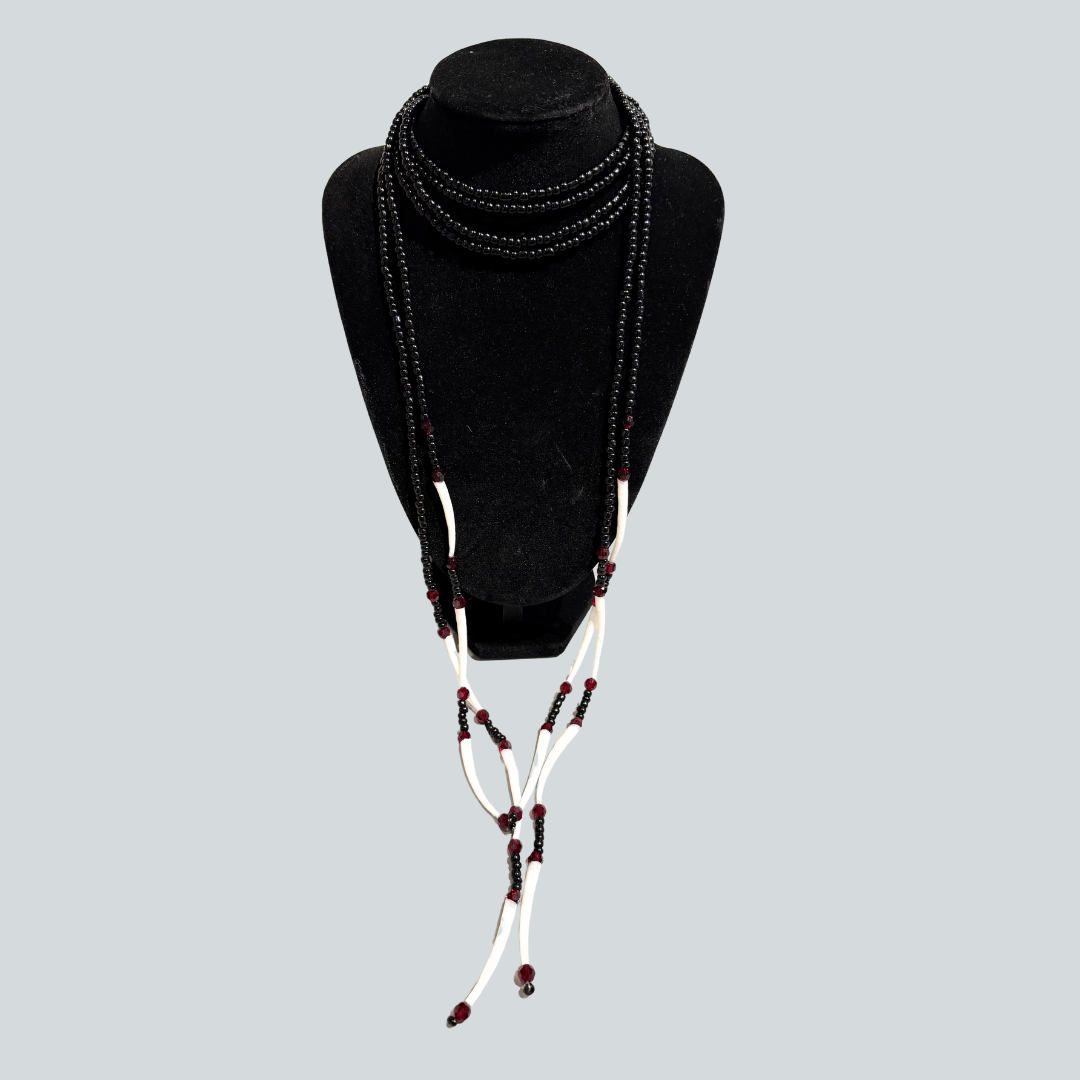 Dentalium Shell Wrap Necklaces
