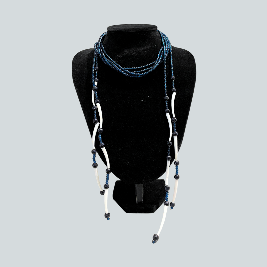 Dentalium Shell Wrap Necklaces