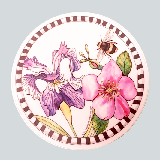 Garden Bee Sticker