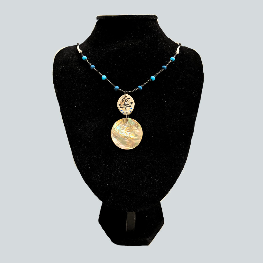 Face Petroglyph Necklace