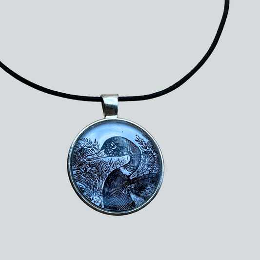 Duck Pendant Necklace