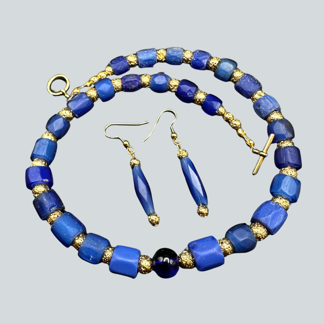 JL-O $225 Earrings & Choker Necklace Set