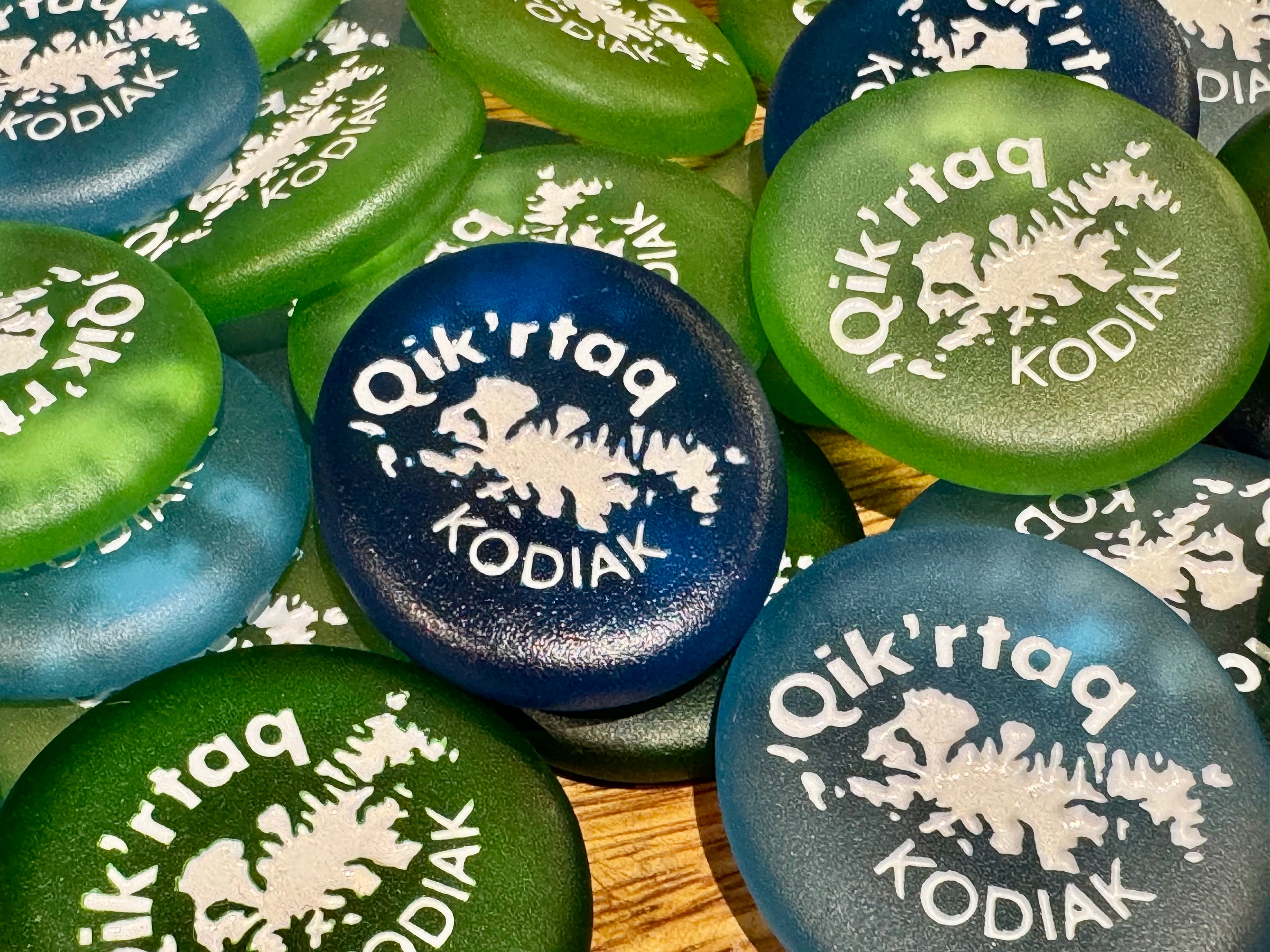 Qik'rtaq Kodiak Glass Stones