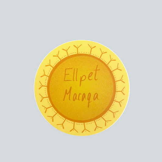 Ellpet Macaqa Stickers