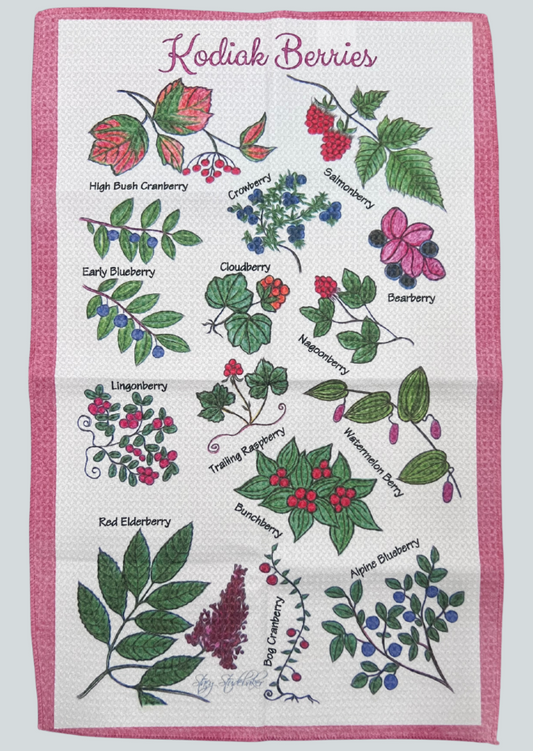 Berry Tea Towels