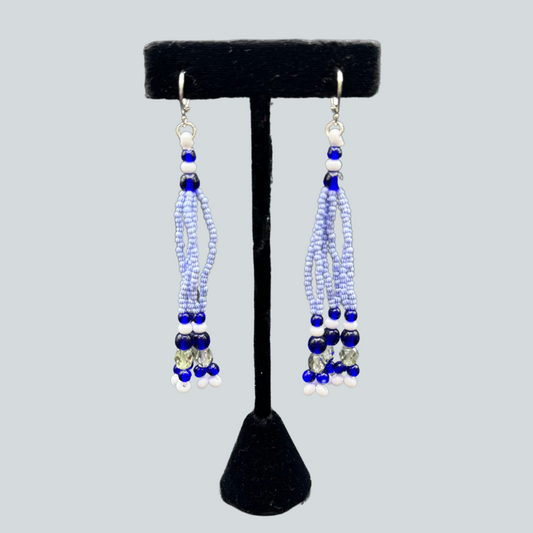 Sugpiaq Blue earrings