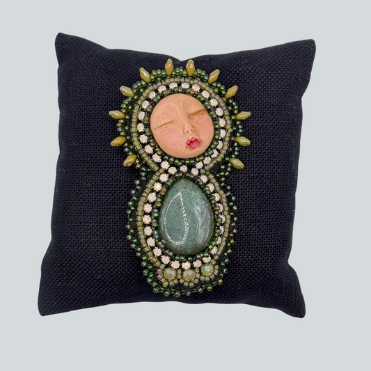 Green Lady Pin