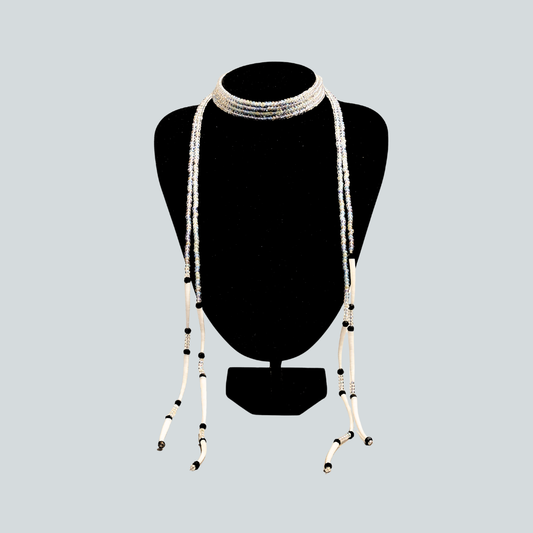 Dentalium Shell Wrap Necklaces