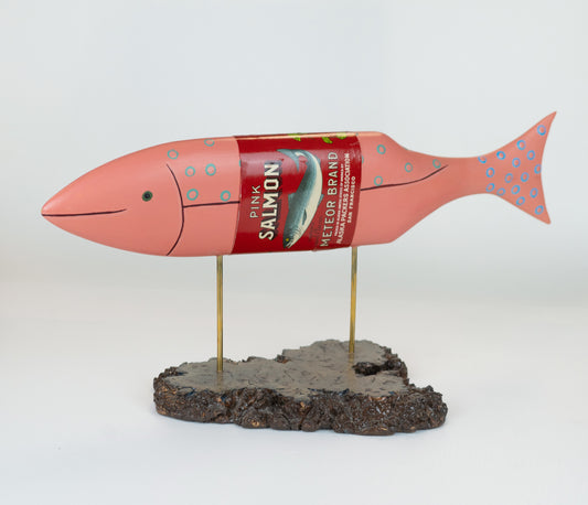 Vintage Label Fish