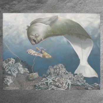 Halibut Hook Print