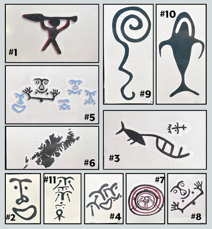 Petroglyph Tattoos Single
