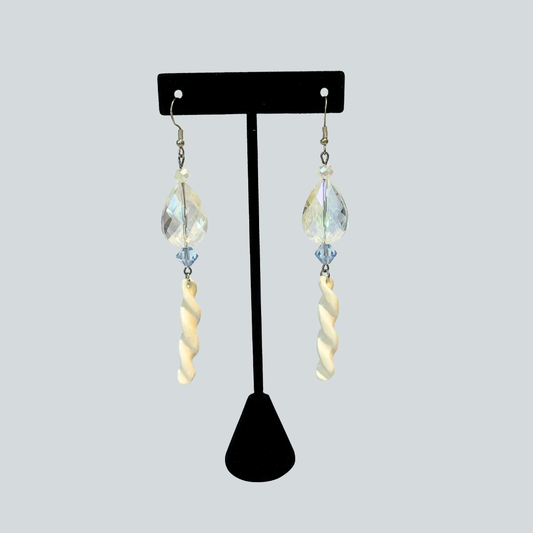 Ivory Twist Earrings