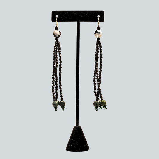 Orca Agate Earrings