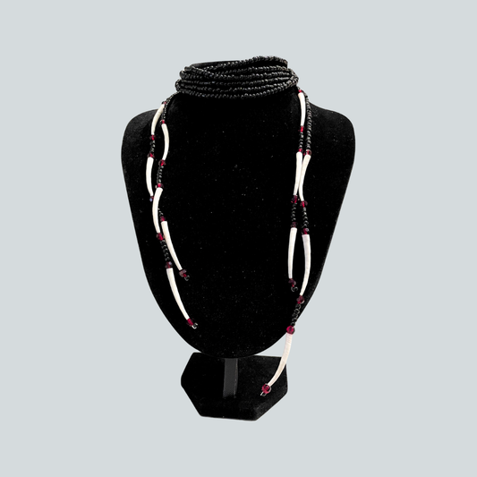 Dentalium Shell Wrap Necklaces