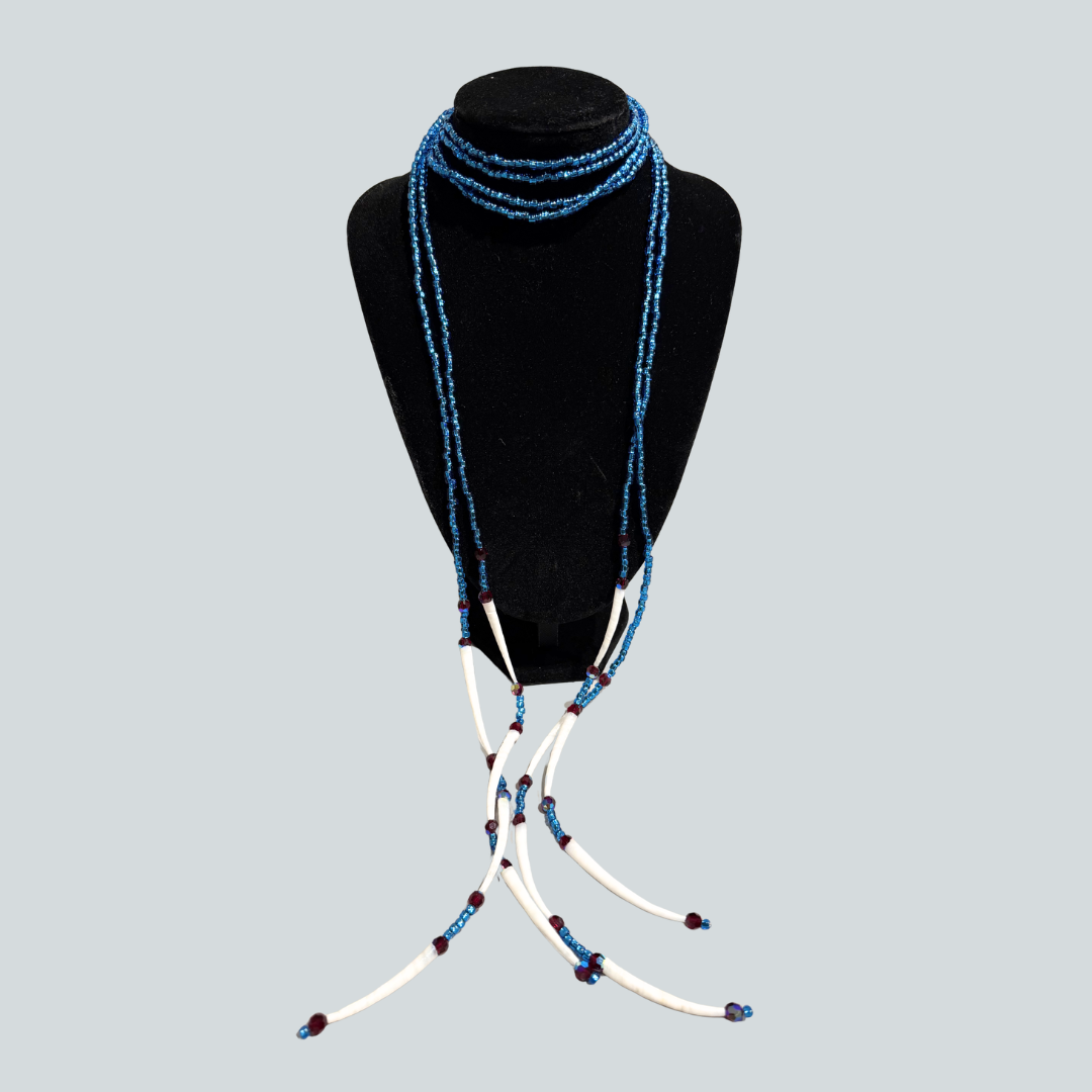 Dentalium Shell Wrap Necklaces