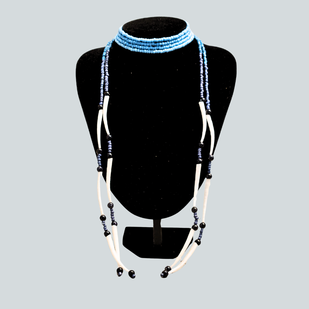 Dentalium Shell Wrap Necklaces