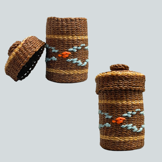 Small Baskets with Lids