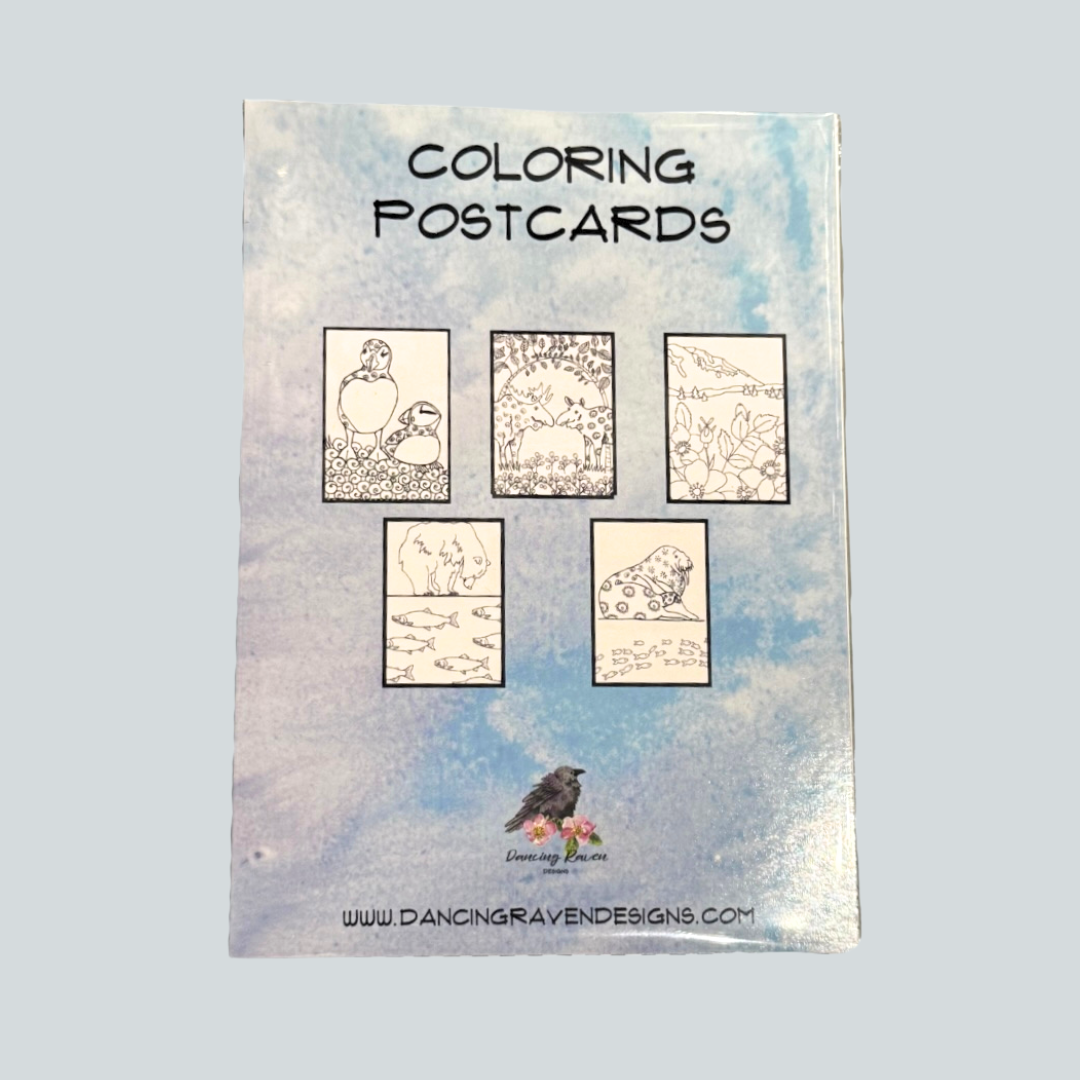 Coloring Postcards