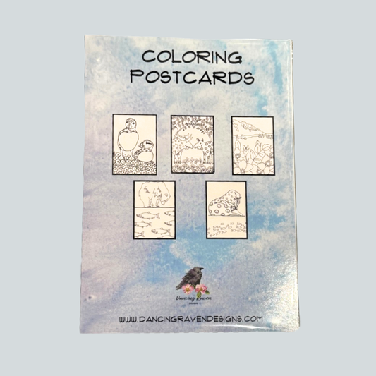 Coloring Postcards