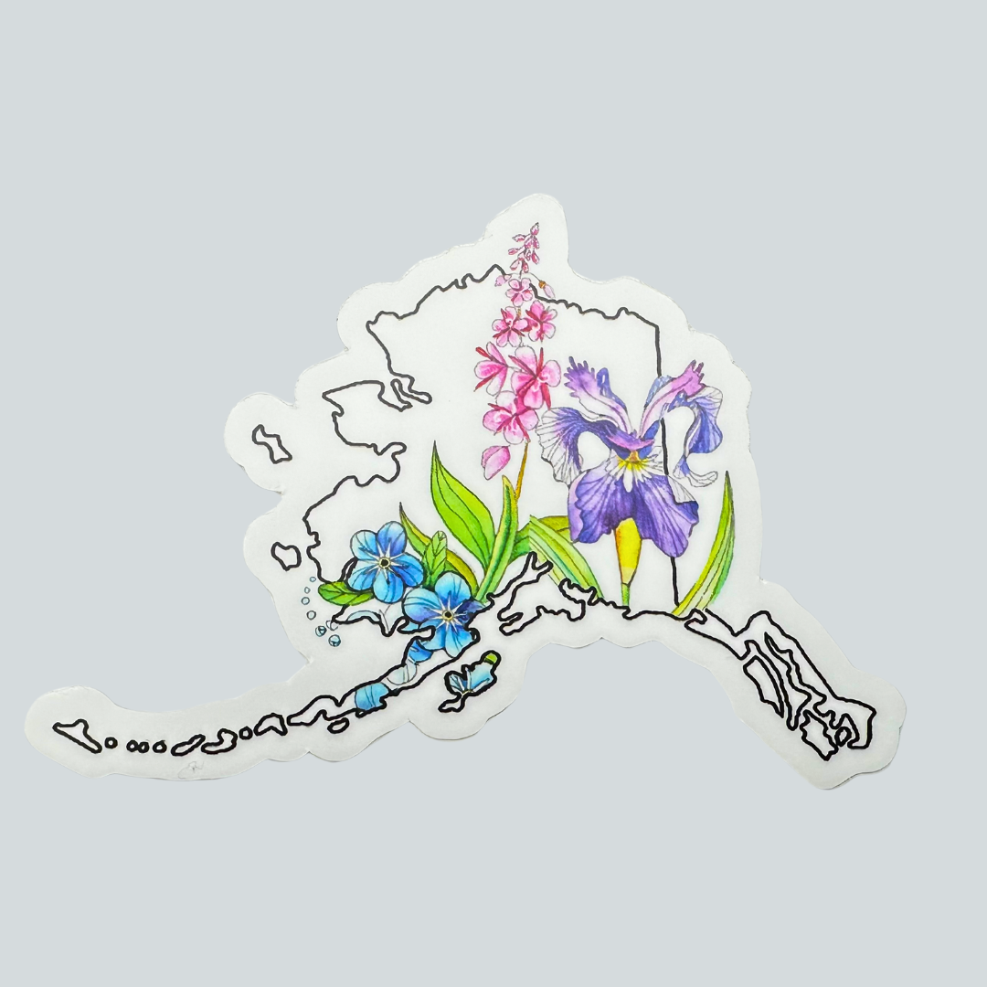 CL Wildflower Sticker