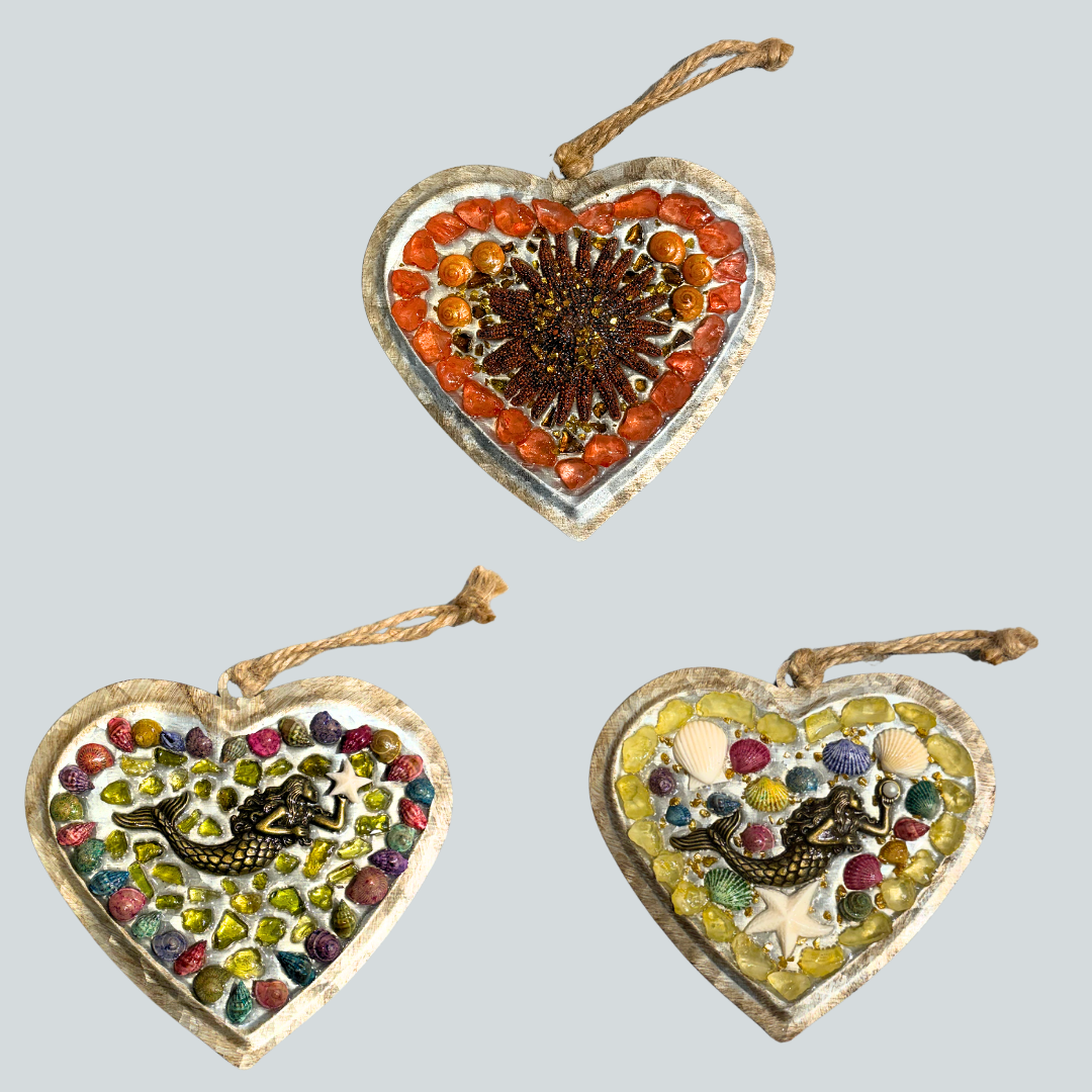 Metal Valentine Hearts