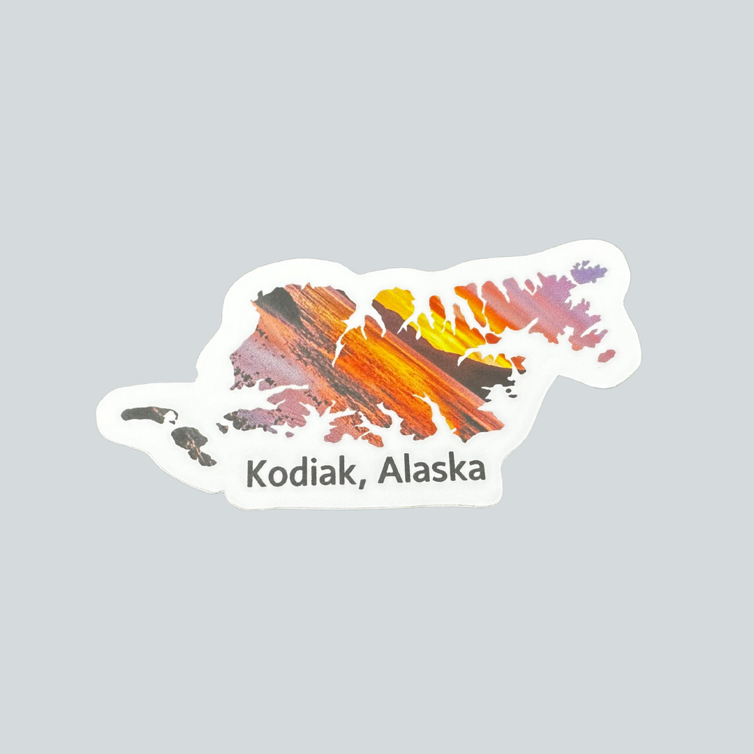 Kodiak Sunset Sticker -Online