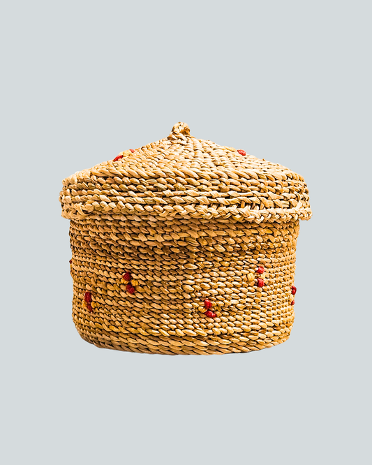 Afognak and Kodiak Grass Basket