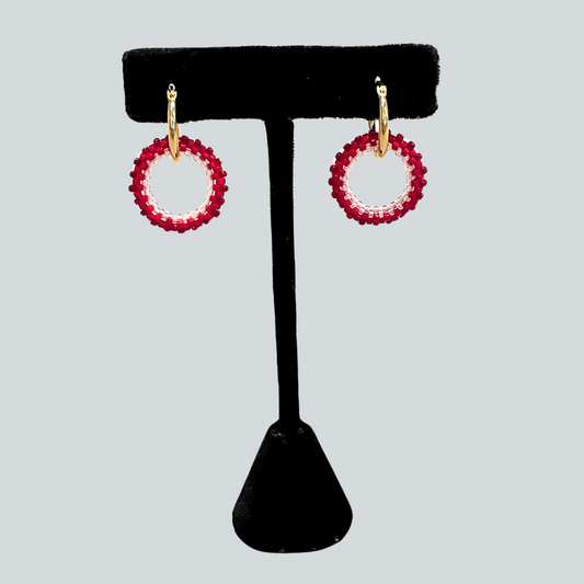 Mini Circle Earrings