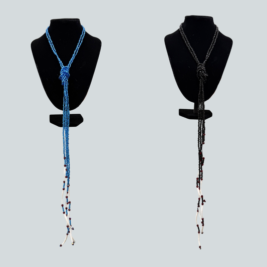 Dentalium Shell Wrap Necklaces