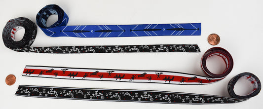 Alutiiq Design Fabric Ribbon