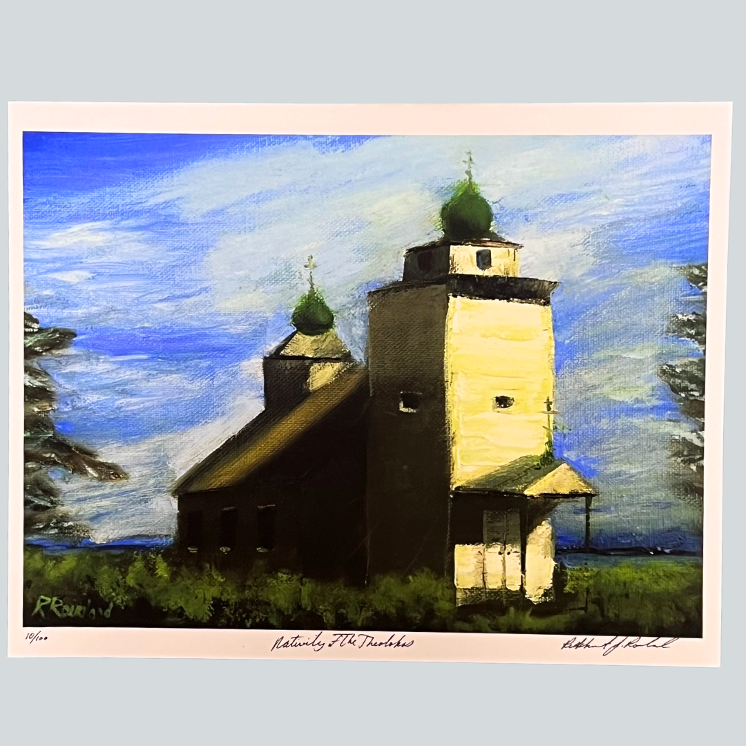 RJR $100 Afognak Church Print