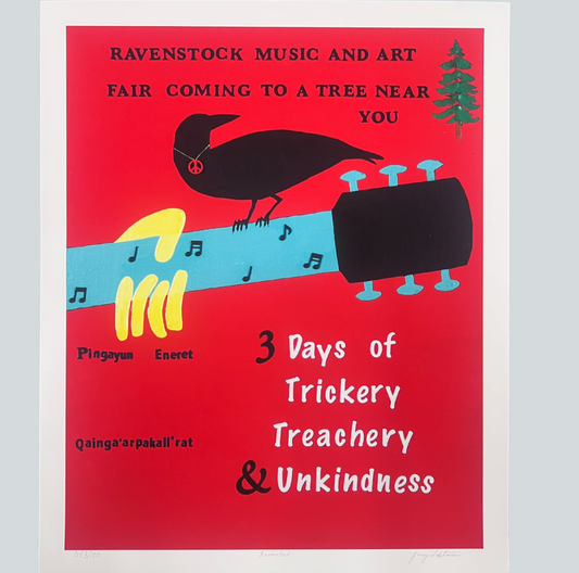 JL $100 Ravenstock Print