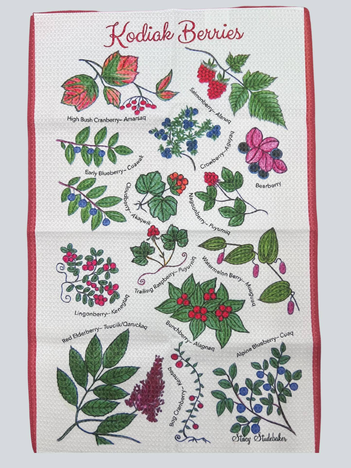 SS Berry Alutiiq Tea Towels