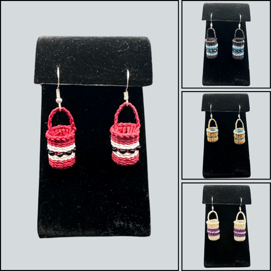 BEM-O $75 Basket Earrings