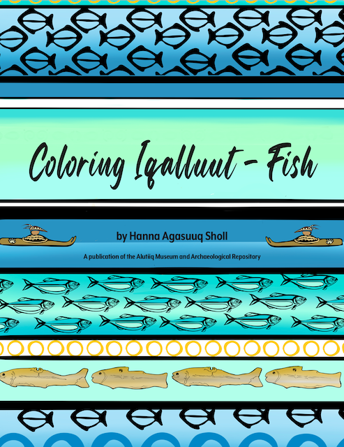 Coloring Iqalluut - Fish